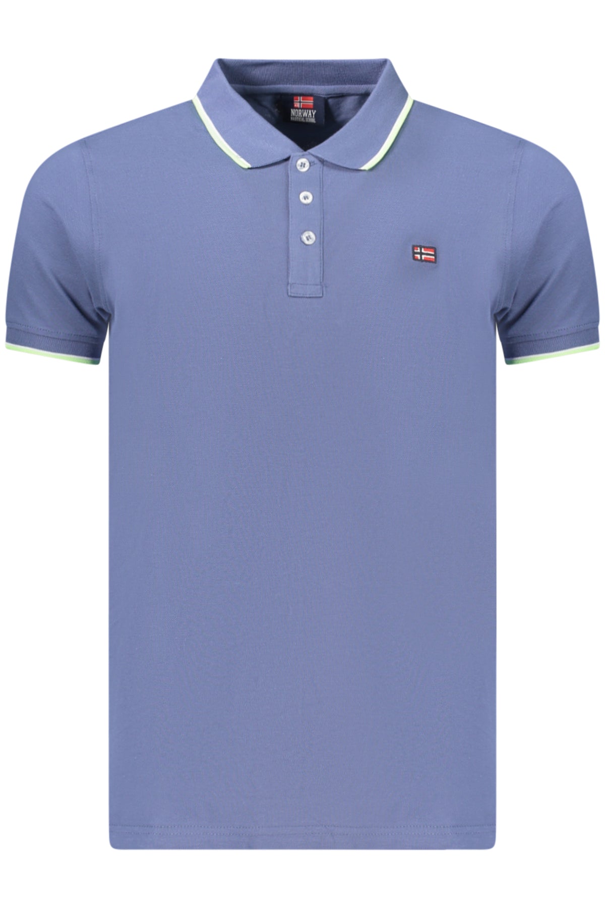 NORWAY 1963 Men's Short-sleeved Polo Shirt Blue 838862