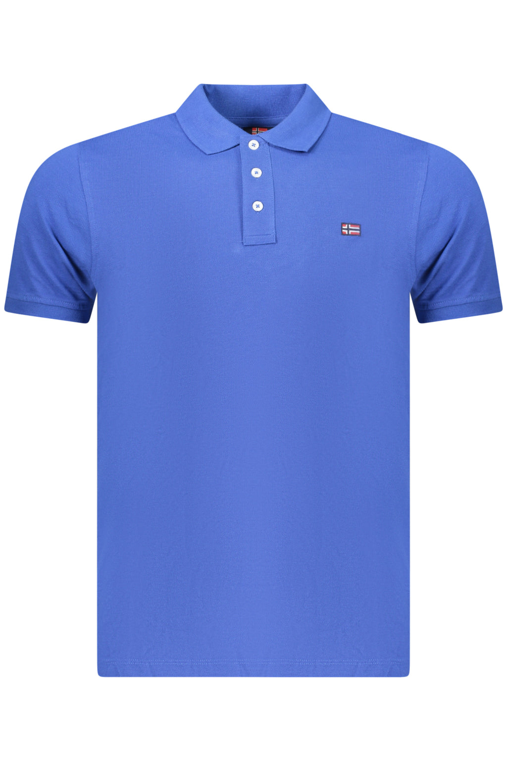 NORWAY 1963 MEN'S SHORT-SLEEVED POLO SHIRT BLUE