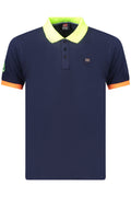NORWAY 1963 MEN'S SHORT-SLEEVED POLO SHIRT BLUE