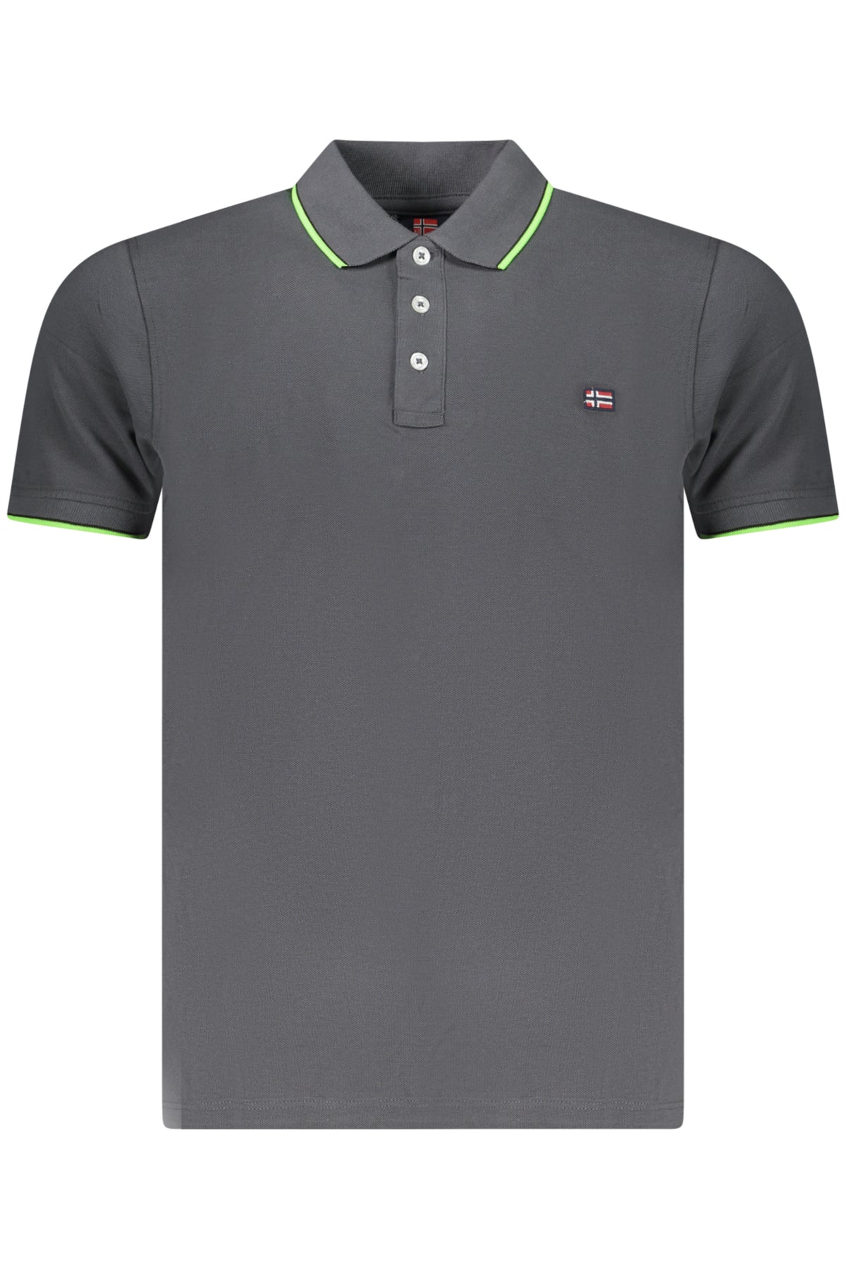NORWAY 1963 Men's Short-sleeve Polo Shirt Grey 838862