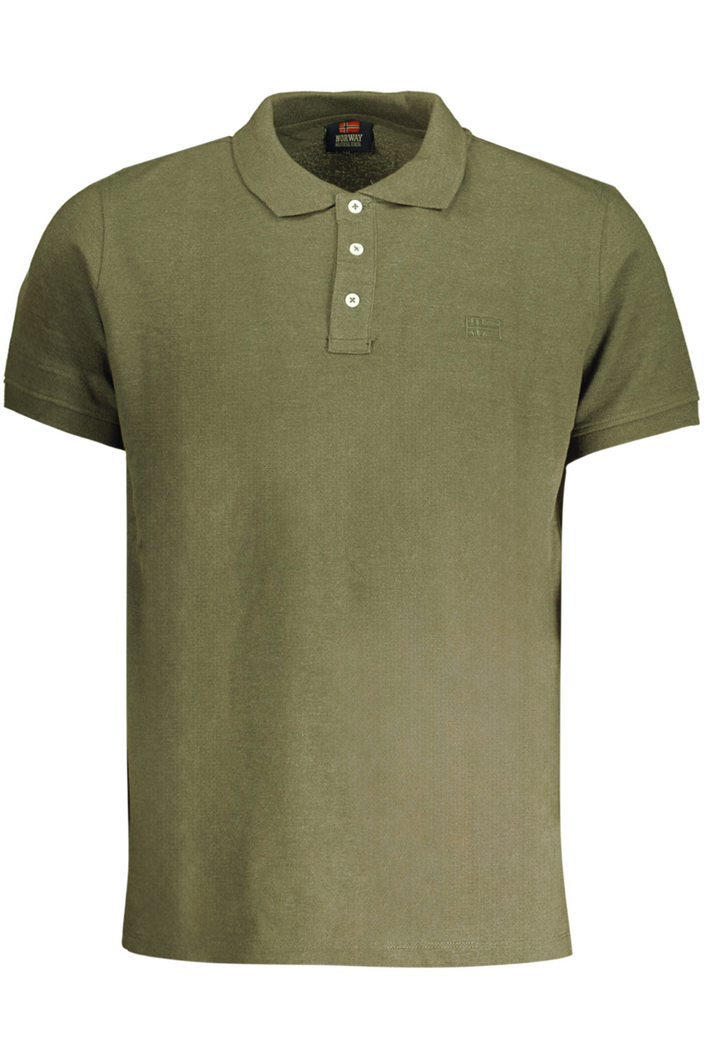 NORWAY 1963 GREEN MEN'S SHORT SLEEVED POLO SHIRT