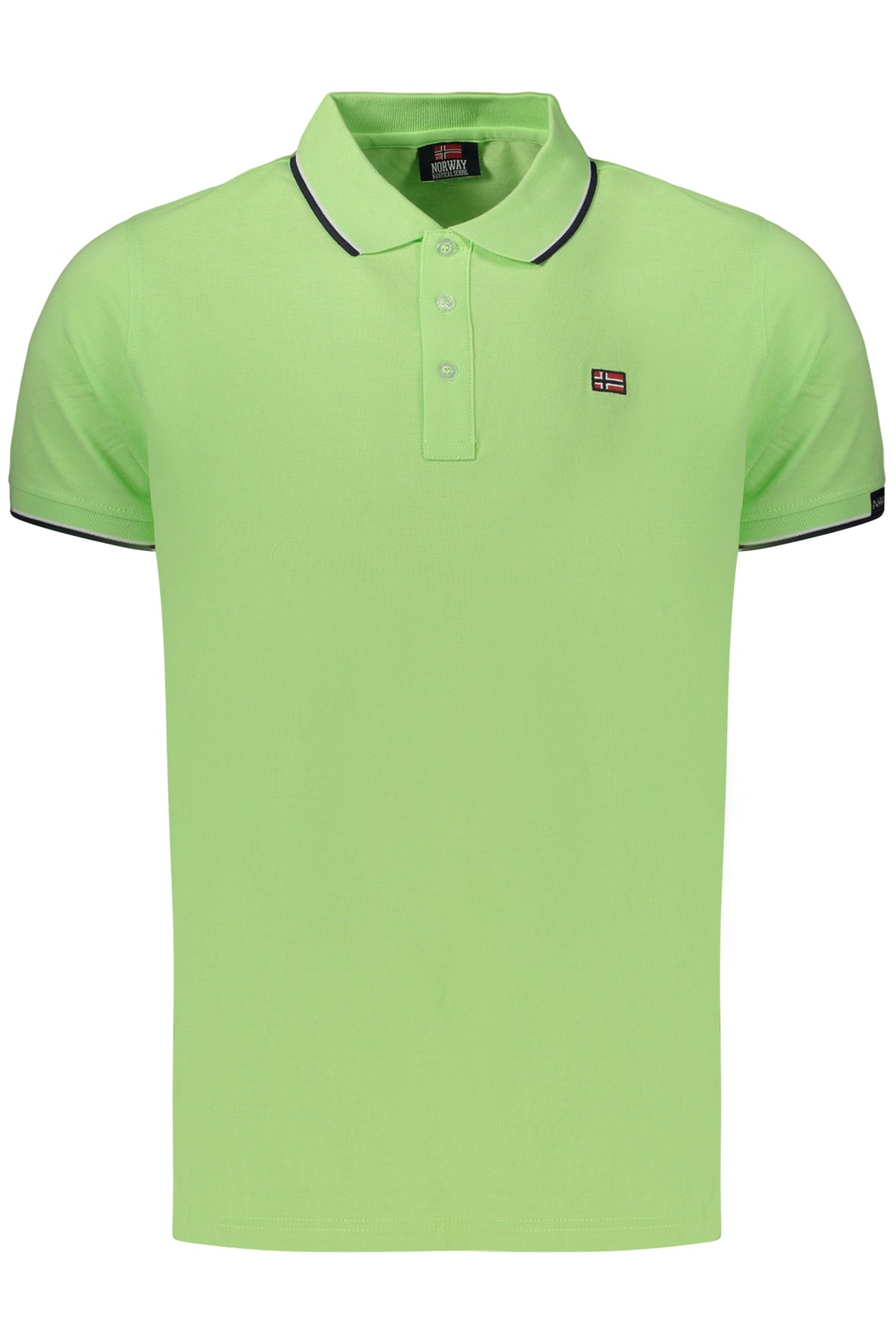 NORWAY 1963 MEN'S SHORT-SLEEVED POLO SHIRT GREEN