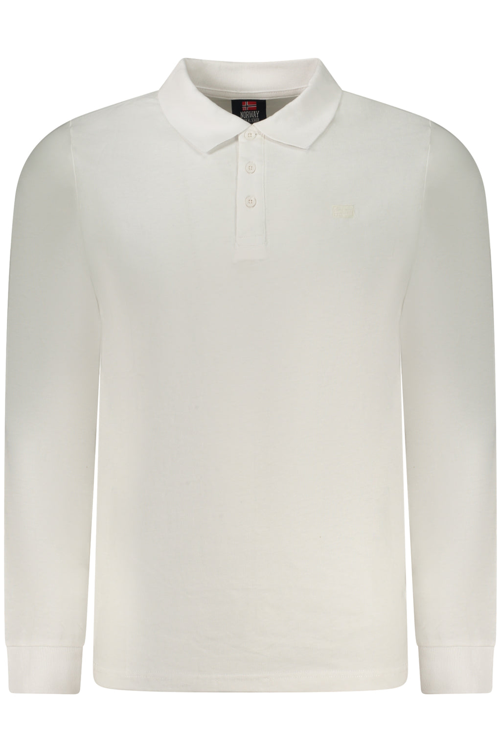 NORWAY 1963 MEN'S LONG-SLEEVED POLO SHIRT WHITE