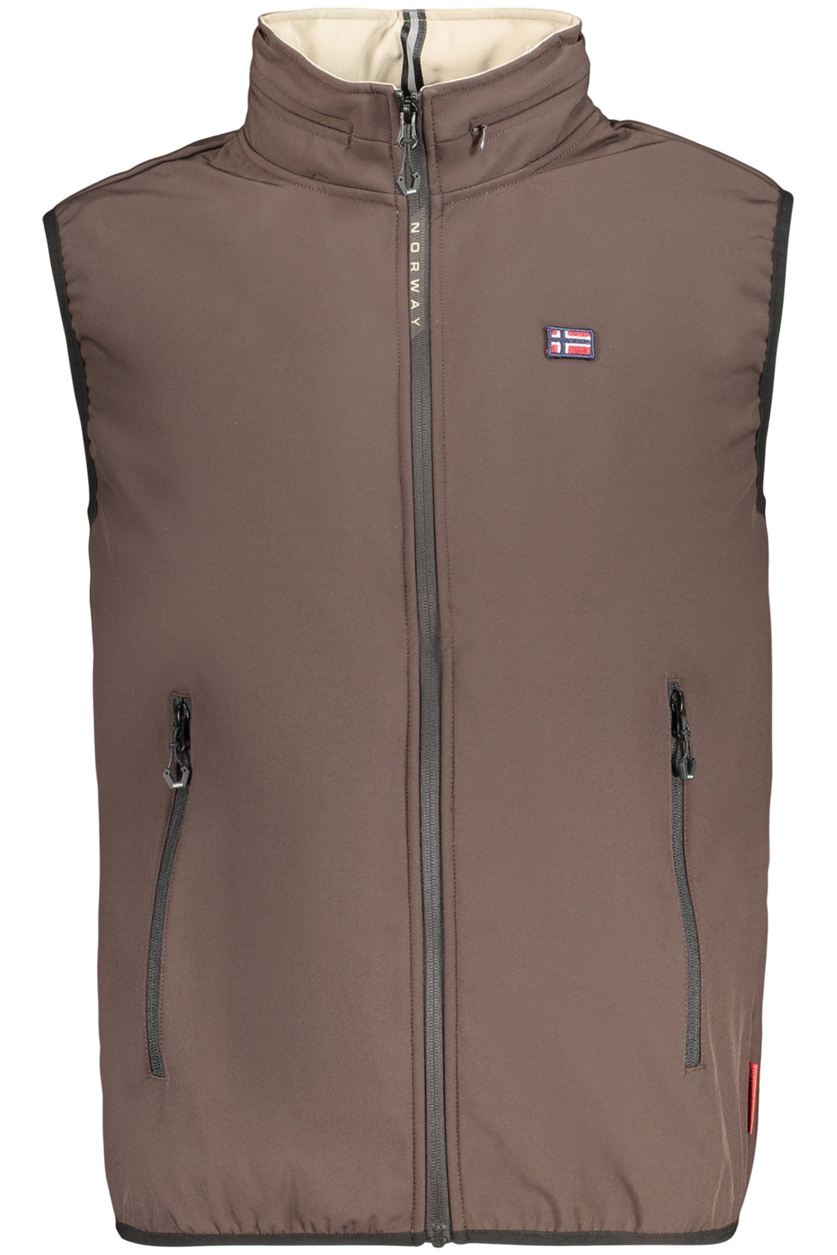 NORWAY 1963 Men's Brown Sleeveless Jacket 849140