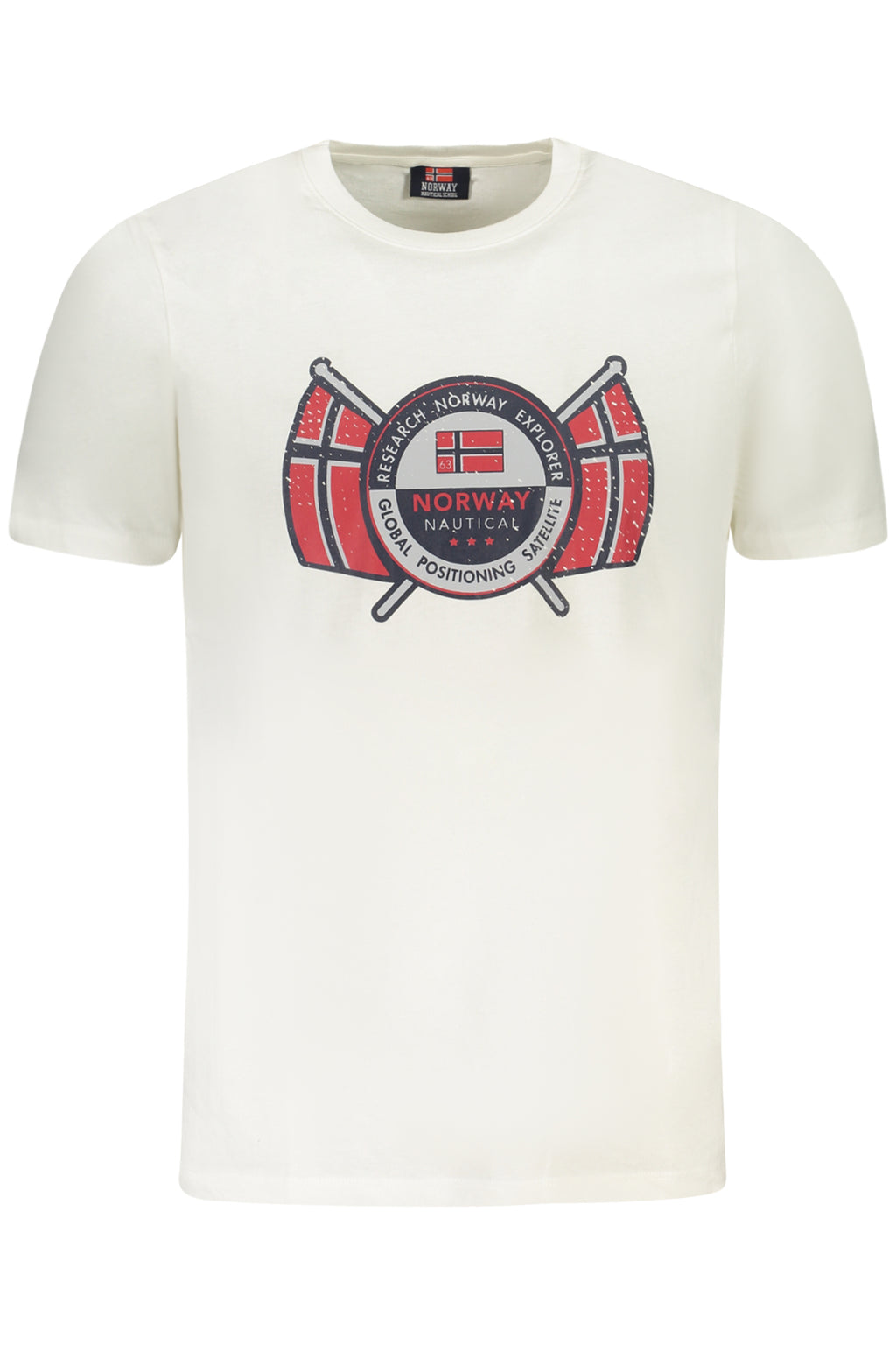 NORWAY 1963 MEN'S SHORT SLEEVE T-SHIRT WHITE