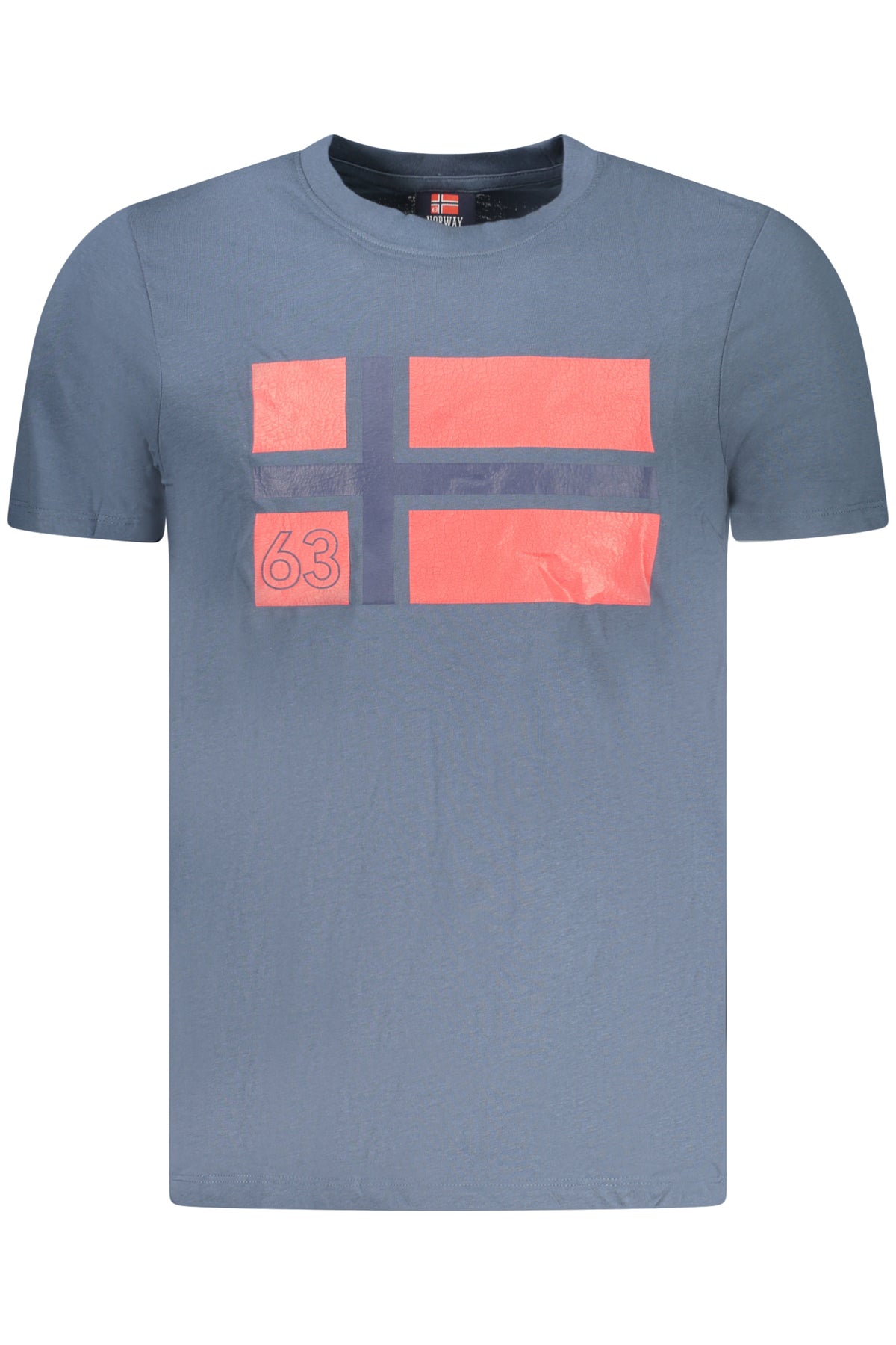 NORWAY 1963 Men's Short-sleeve T-shirt Blue 856022
