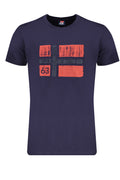 NORWAY 1963 MEN'S SHORT SLEEVE T-SHIRT BLUE