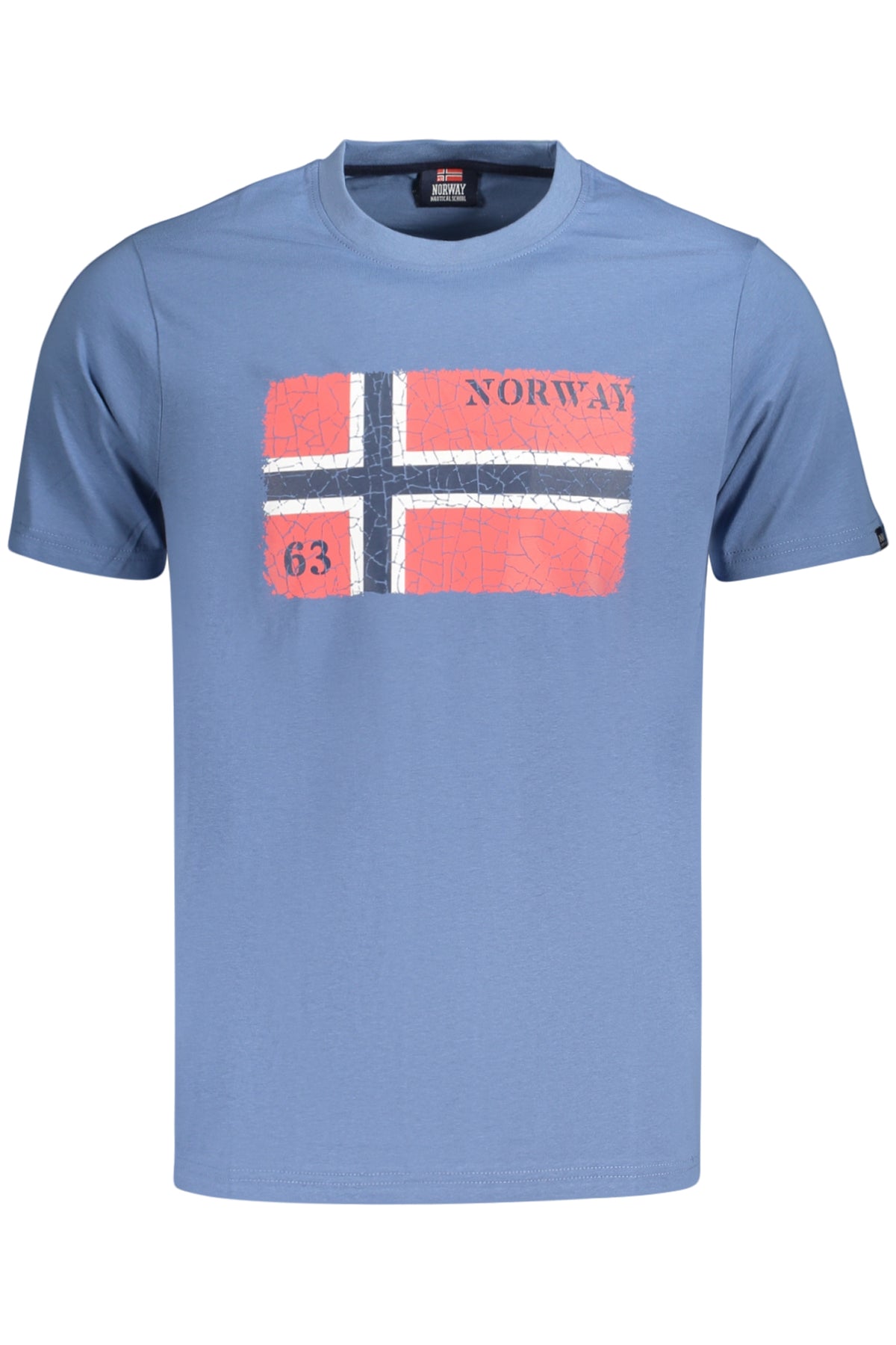 NORWAY 1963 Men's Short-sleeve T-shirt Blue 866020
