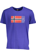 NORWAY 1963 MEN'S SHORT SLEEVE T-SHIRT BLUE