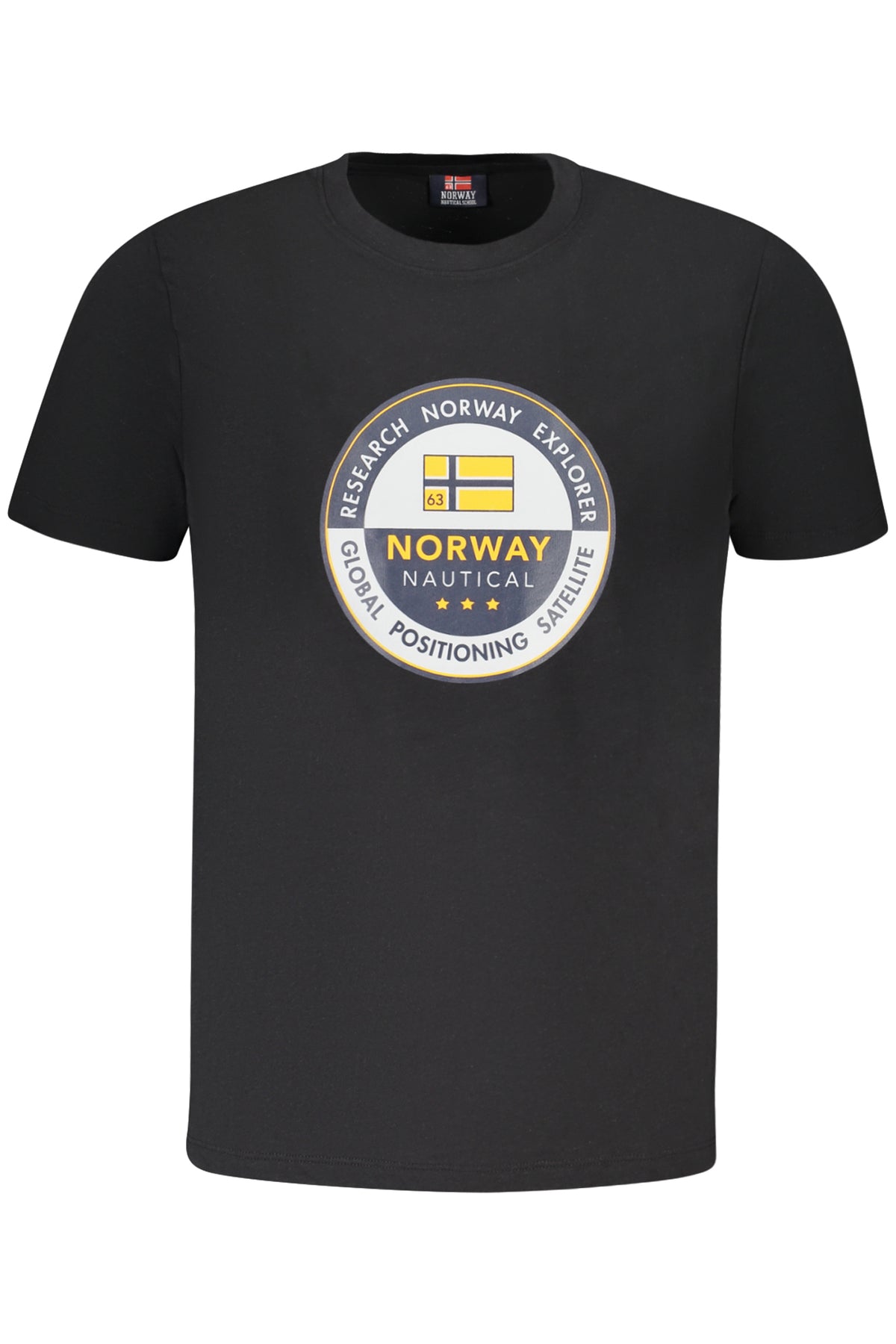 NORWAY 1963 MEN'S SHORT SLEEVE T-SHIRT BLACK