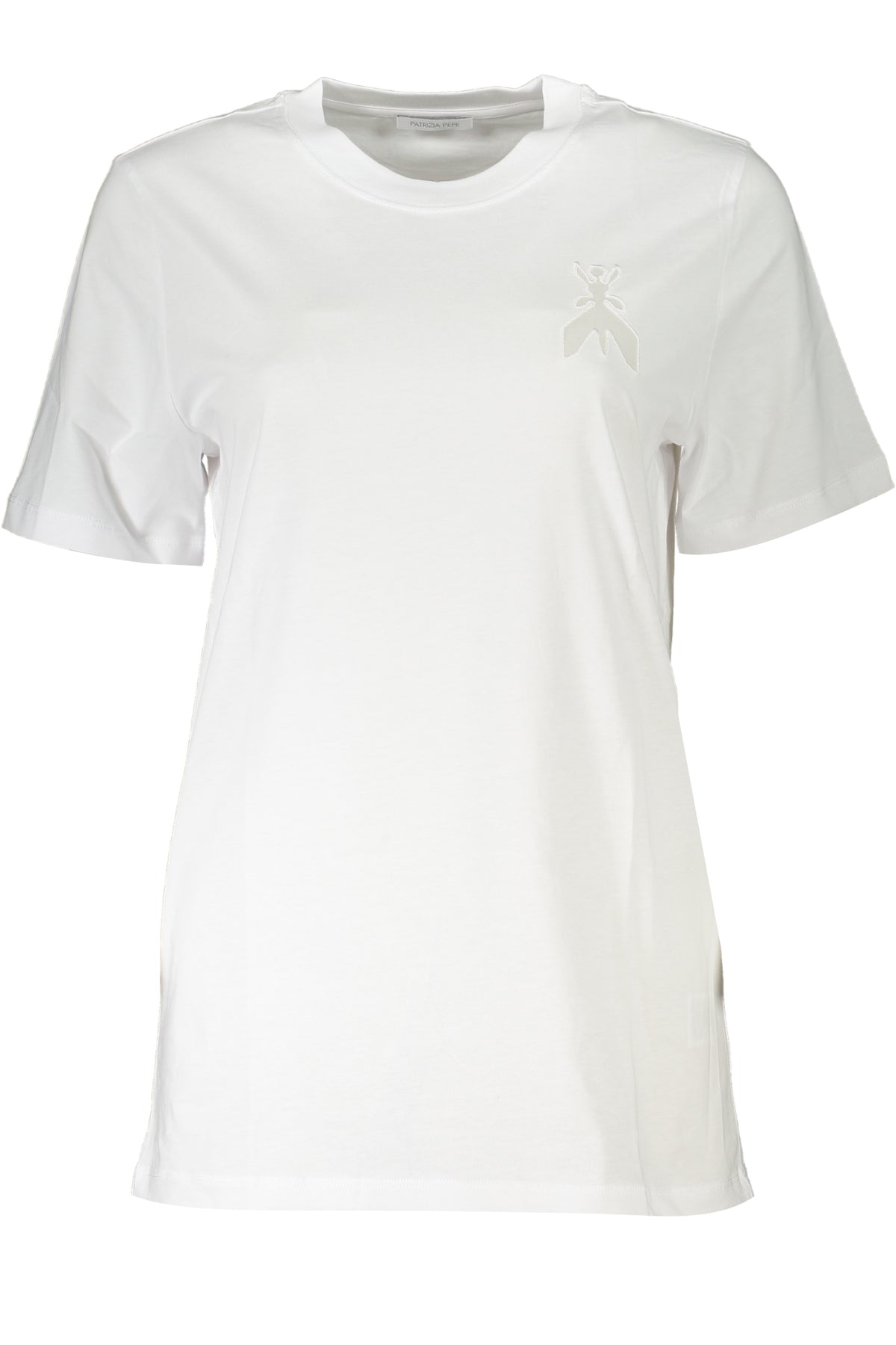PATRIZIA PEPE WOMEN'S SHORT SLEEVE T-SHIRT WHITE