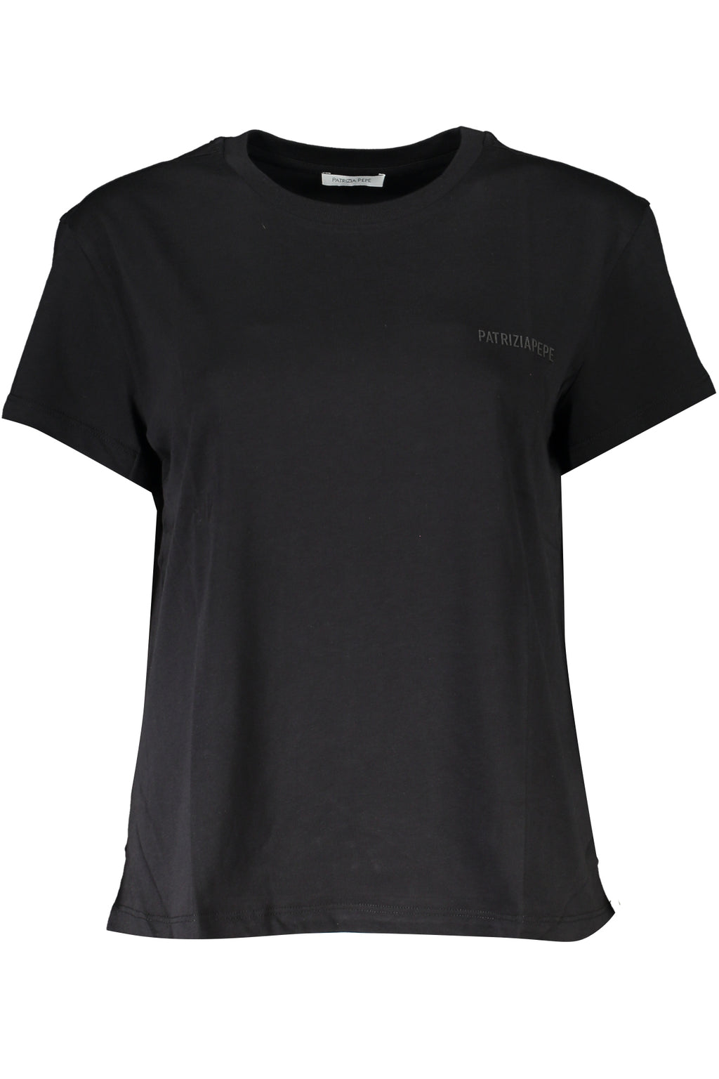 PATRIZIA PEPE WOMEN'S SHORT SLEEVE T-SHIRT BLACK