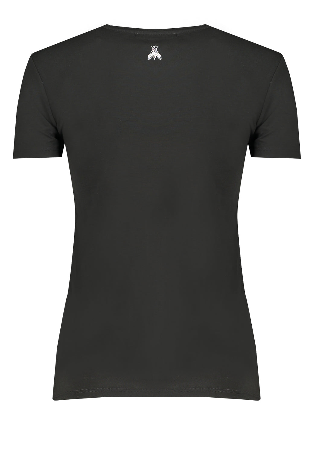 PATRIZIA PEPE WOMEN'S SHORT SLEEVE T-SHIRT BLACK