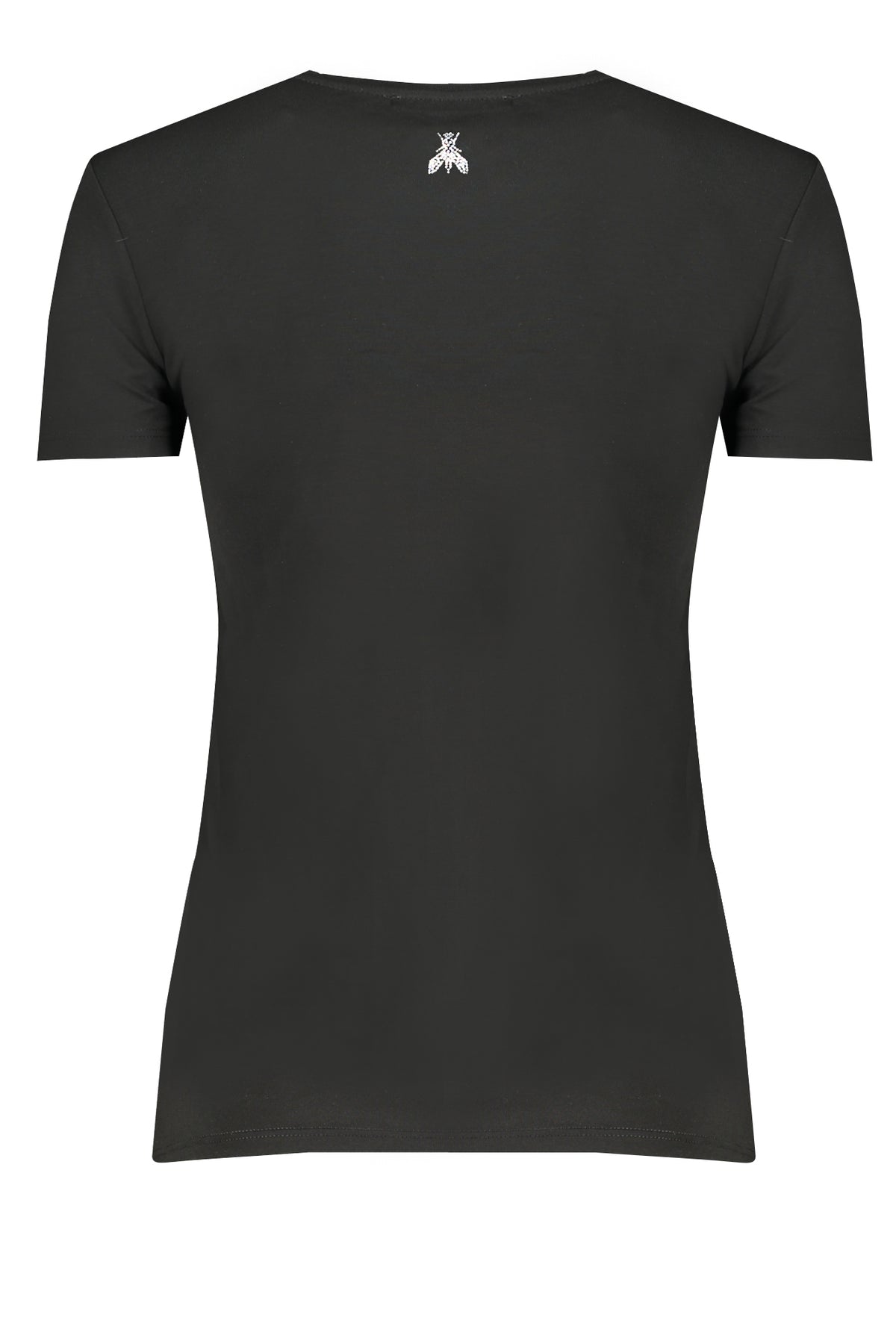 PATRIZIA PEPE WOMEN'S SHORT SLEEVE T-SHIRT BLACK
