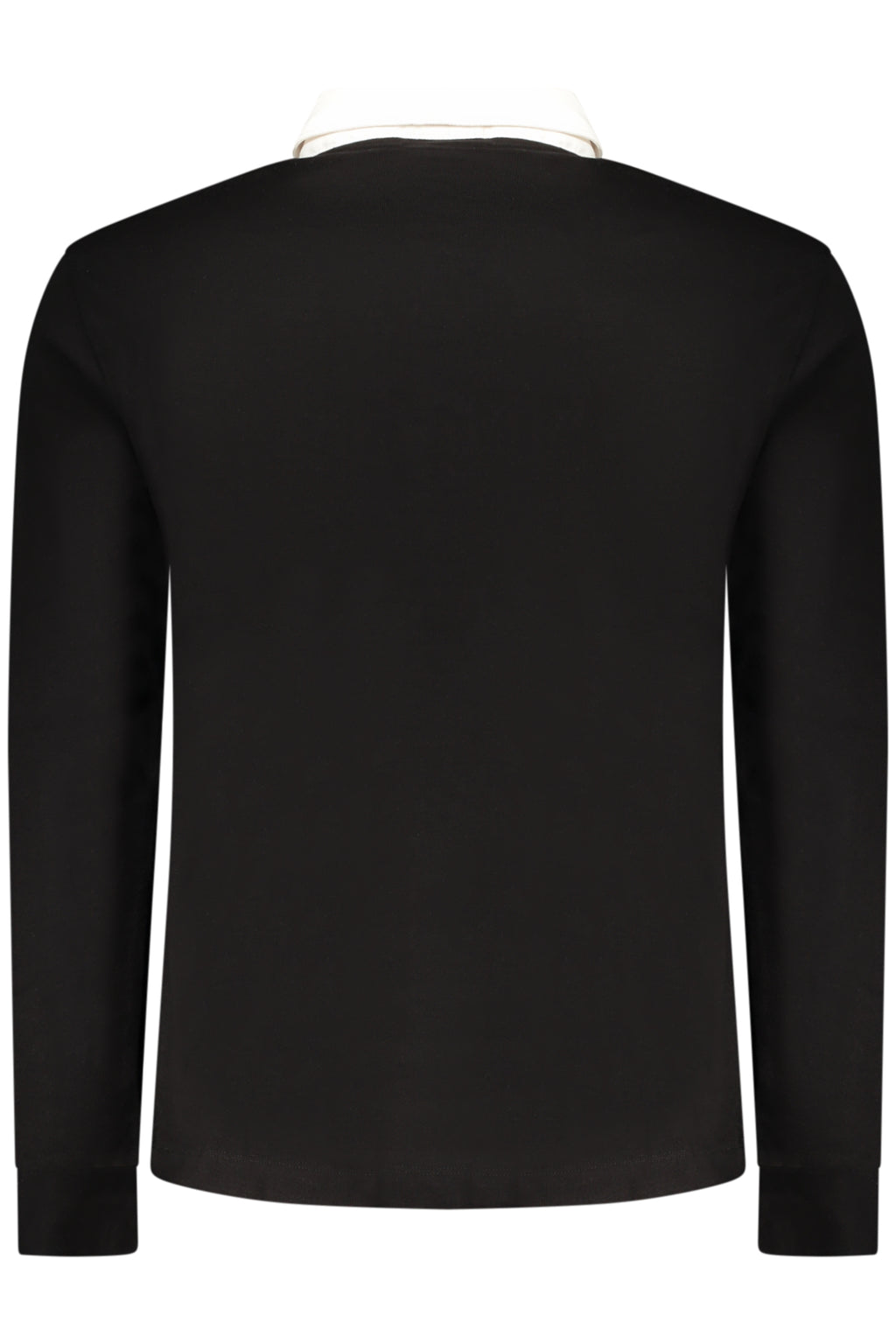 PEPE JEANS MEN'S LONG-SLEEVED POLO SHIRT BLACK