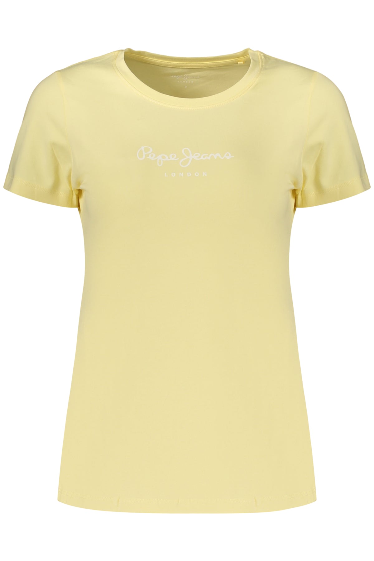 PEPE JEANS Women's Short-sleeved T-shirt Yellow PL505202NEWVIRGINIA
