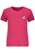 PEPE JEANS WOMEN'S SHORT-SLEEVED T-SHIRT RED