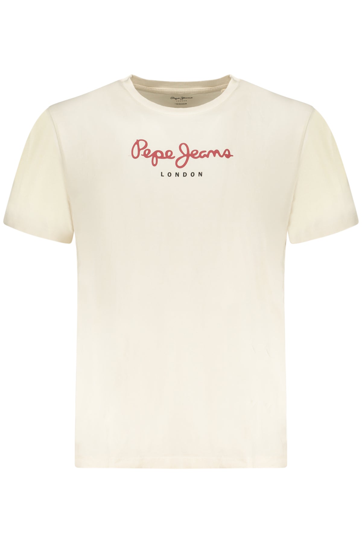PEPE JEANS MEN'S SHORT-SLEEVE T-SHIRT BEIGE