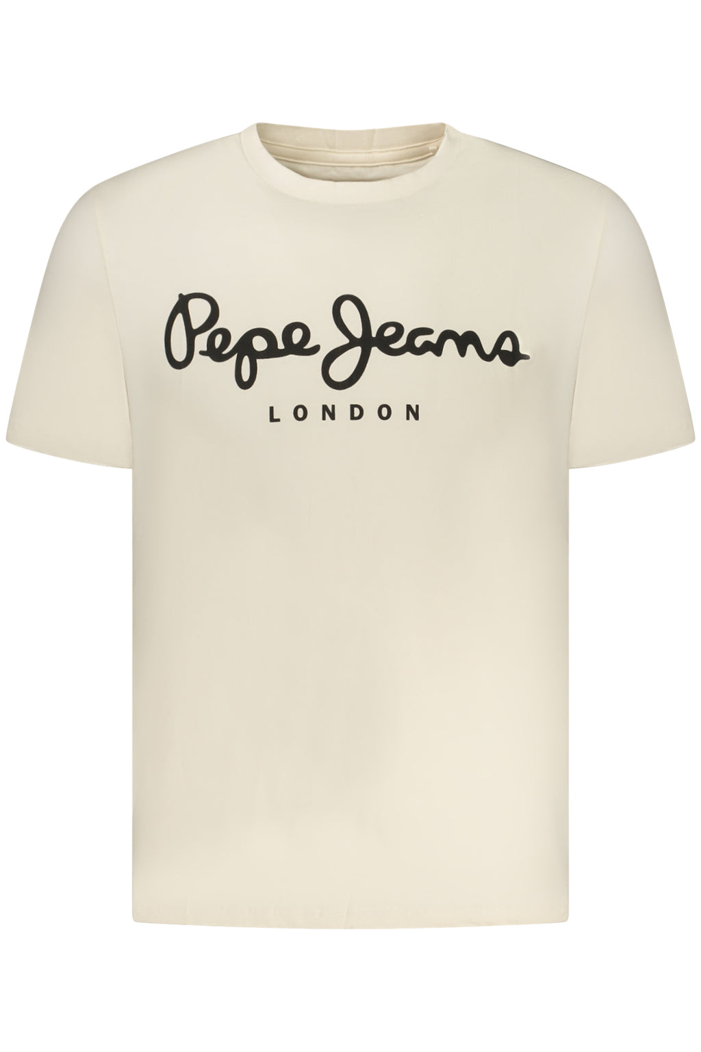 PEPE JEANS MEN'S SHORT-SLEEVE T-SHIRT BEIGE