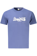 PEPE JEANS MEN'S SHORT-SLEEVED T-SHIRT BLUE