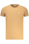 PEPE JEANS MEN'S SHORT-SLEEVE T-SHIRT BROWN