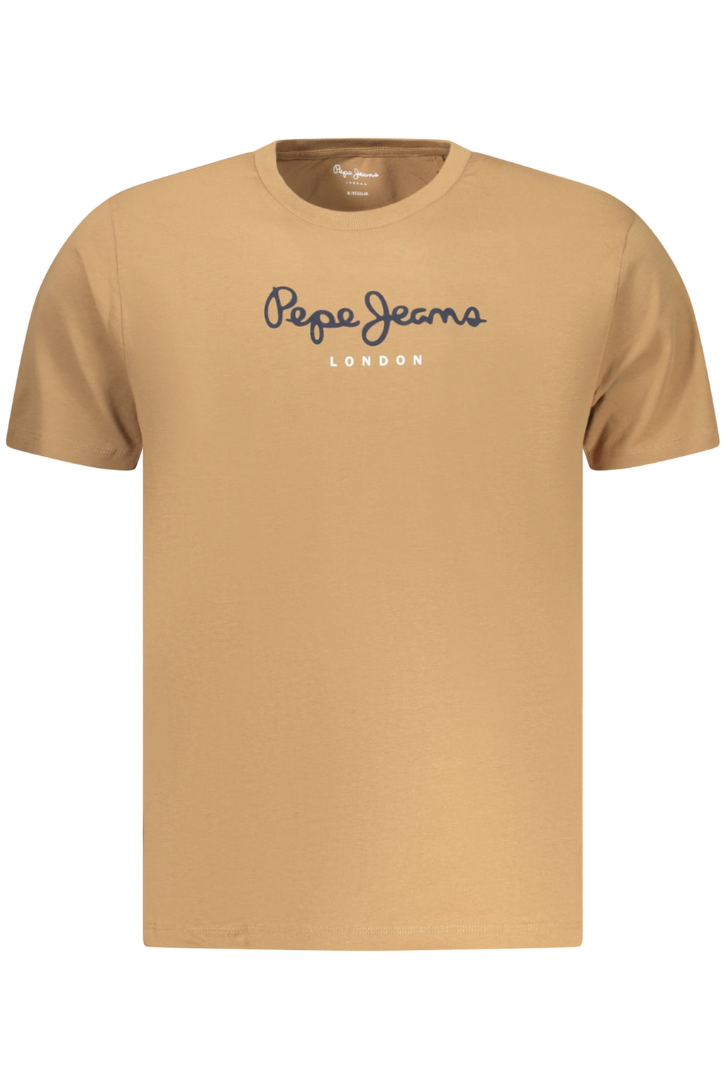 PEPE JEANS MEN'S SHORT-SLEEVE T-SHIRT BROWN
