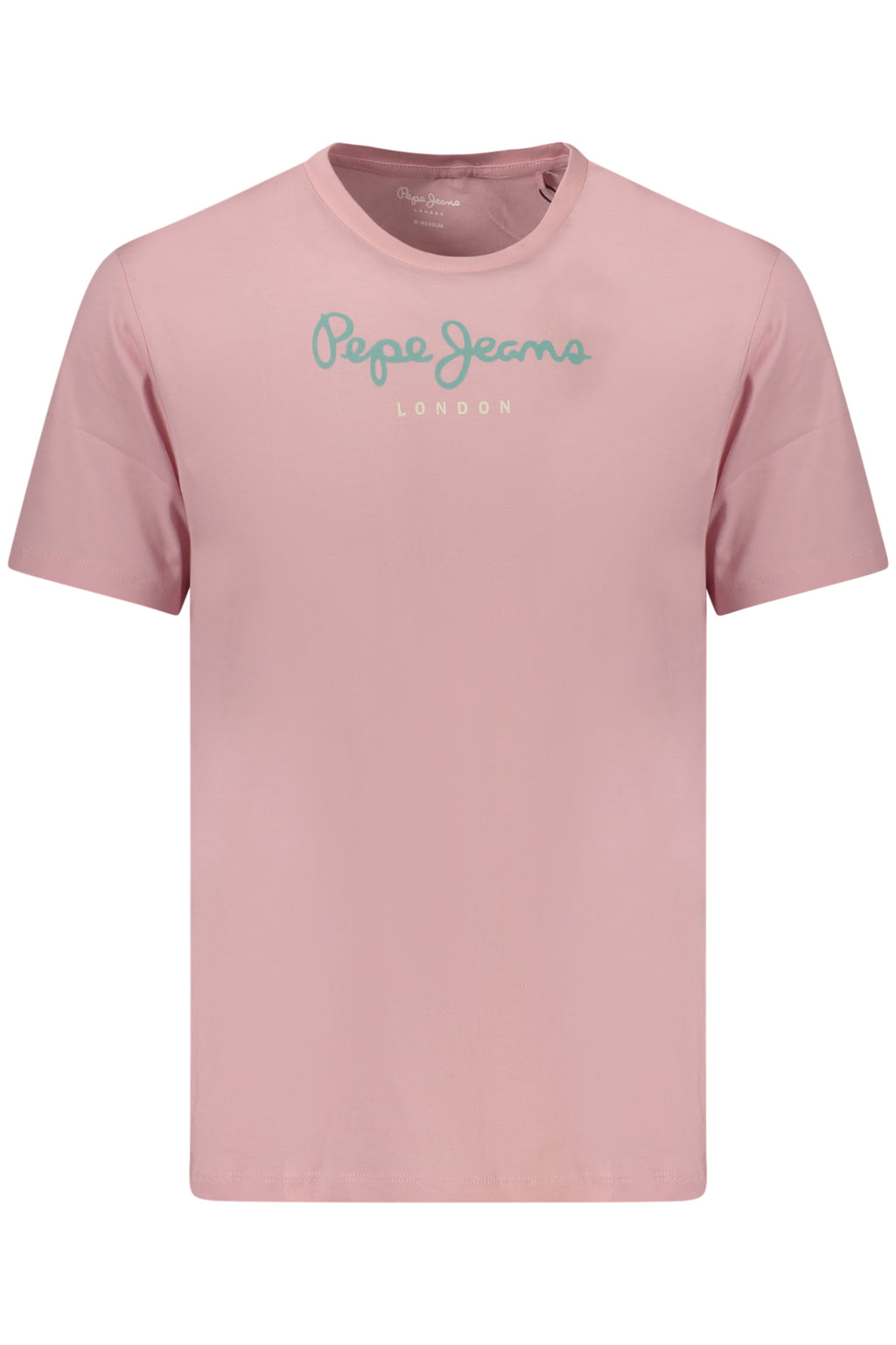 PEPE JEANS MEN'S PINK SHORT-SLEEVE T-SHIRT