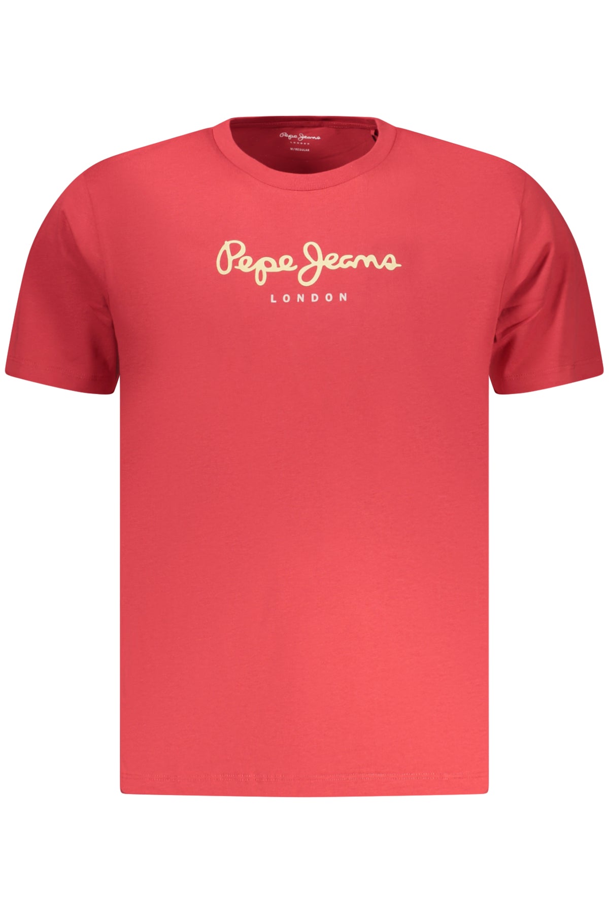 PEPE JEANS MEN'S SHORT-SLEEVED T-SHIRT RED
