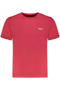 PEPE JEANS MEN'S SHORT-SLEEVED T-SHIRT RED