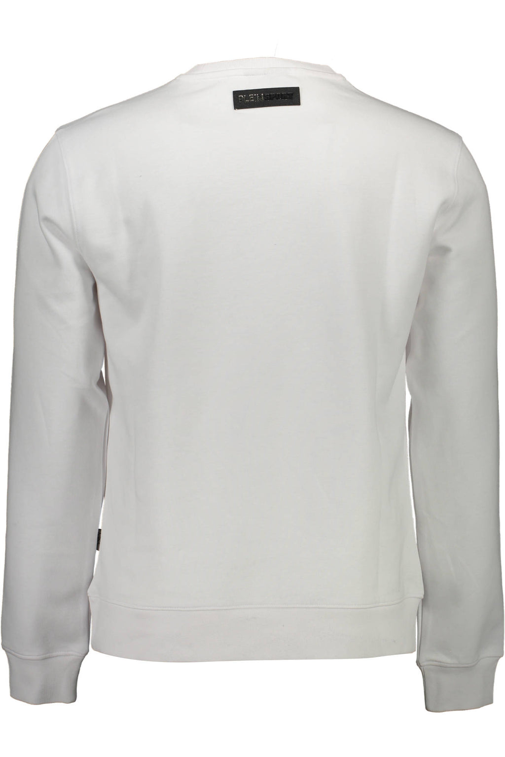 PLEIN SPORT MEN'S ZIP-UP SWEATSHIRT WHITE