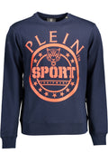 PLEIN SPORT SWEATSHIRT WITHOUT ZIP MEN BLUE