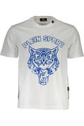 PLEIN SPORT SHORT SLEEVE T-SHIRT MEN WHITE