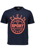 PLEIN SPORT SHORT SLEEVE T-SHIRT MEN BLUE