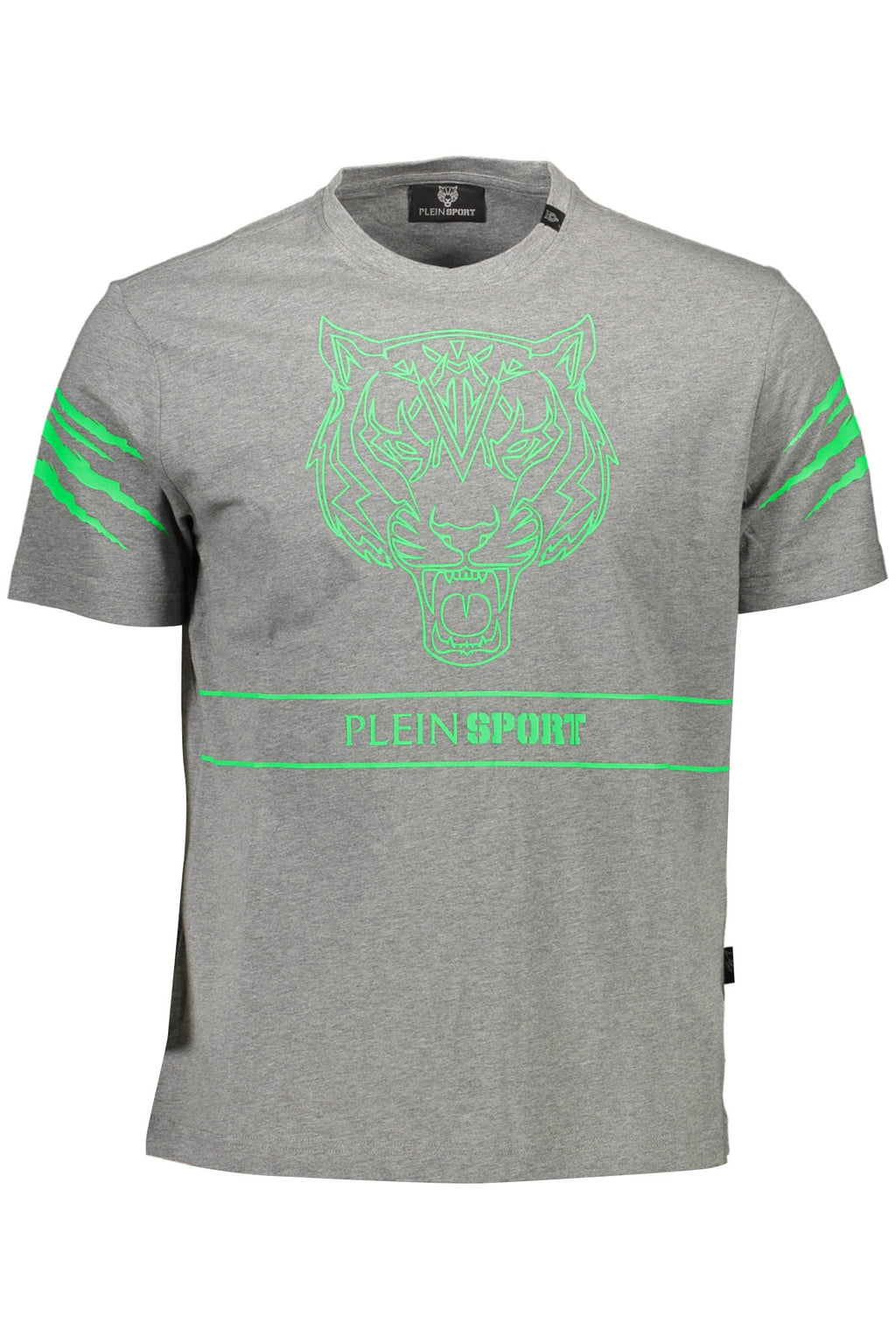 PLEIN SPORT SHORT SLEEVE T-SHIRT MEN GREY