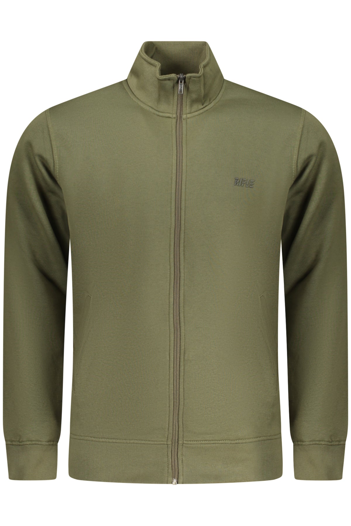 RIFLE MEN'S ZIP-UP SWEATSHIRT GREEN