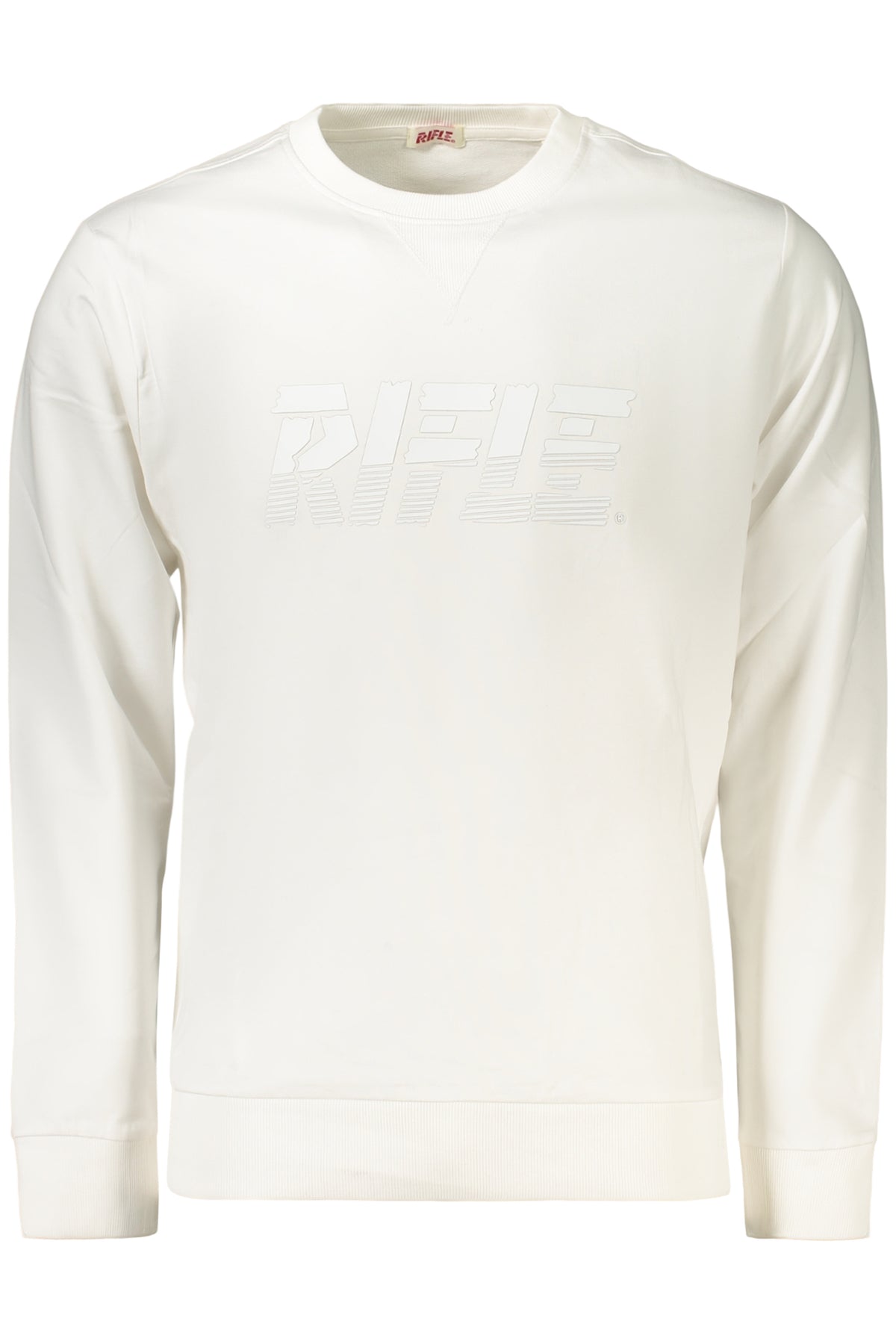 RIFLE Men's Zip-up Sweatshirt White RFF506