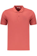 MEN'S RED SHORT-SLEEVE RIFLE POLO