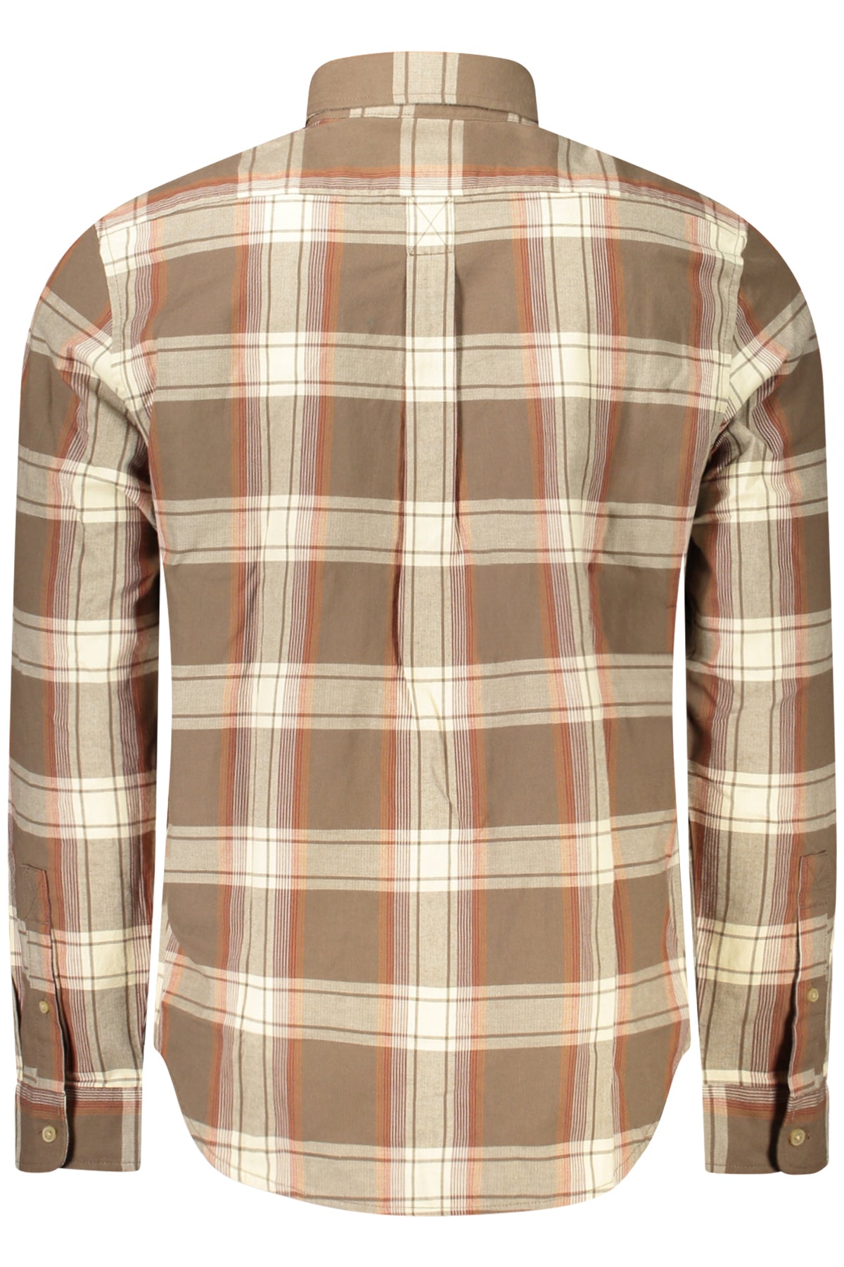 TIMBERLAND MEN'S LONG-SLEEVED SHIRT BROWN