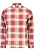 TIMBERLAND MEN'S LONG-SLEEVED SHIRT RED