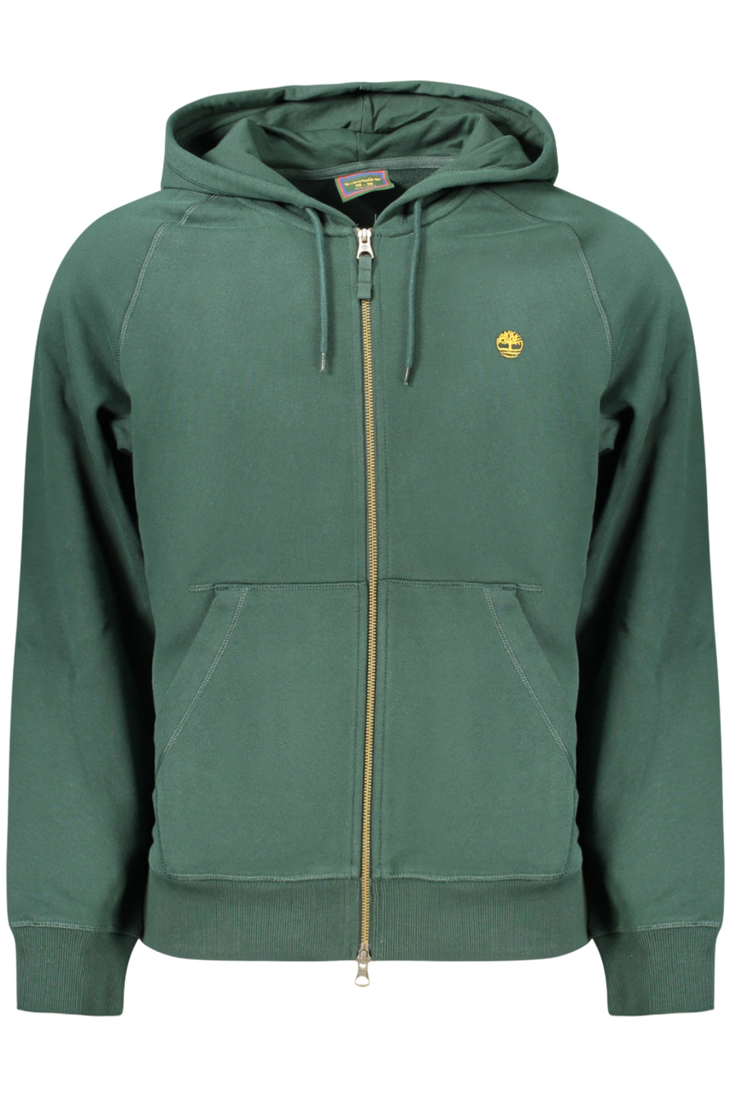 TIMBERLAND Men's Green Zip-up Sweatshirt TBC0YHB8