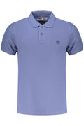 TIMBERLAND MEN'S SHORT-SLEEVE POLO SHIRT BLUE