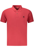 TIMBERLAND MEN'S SHORT-SLEEVE POLO SHIRT RED