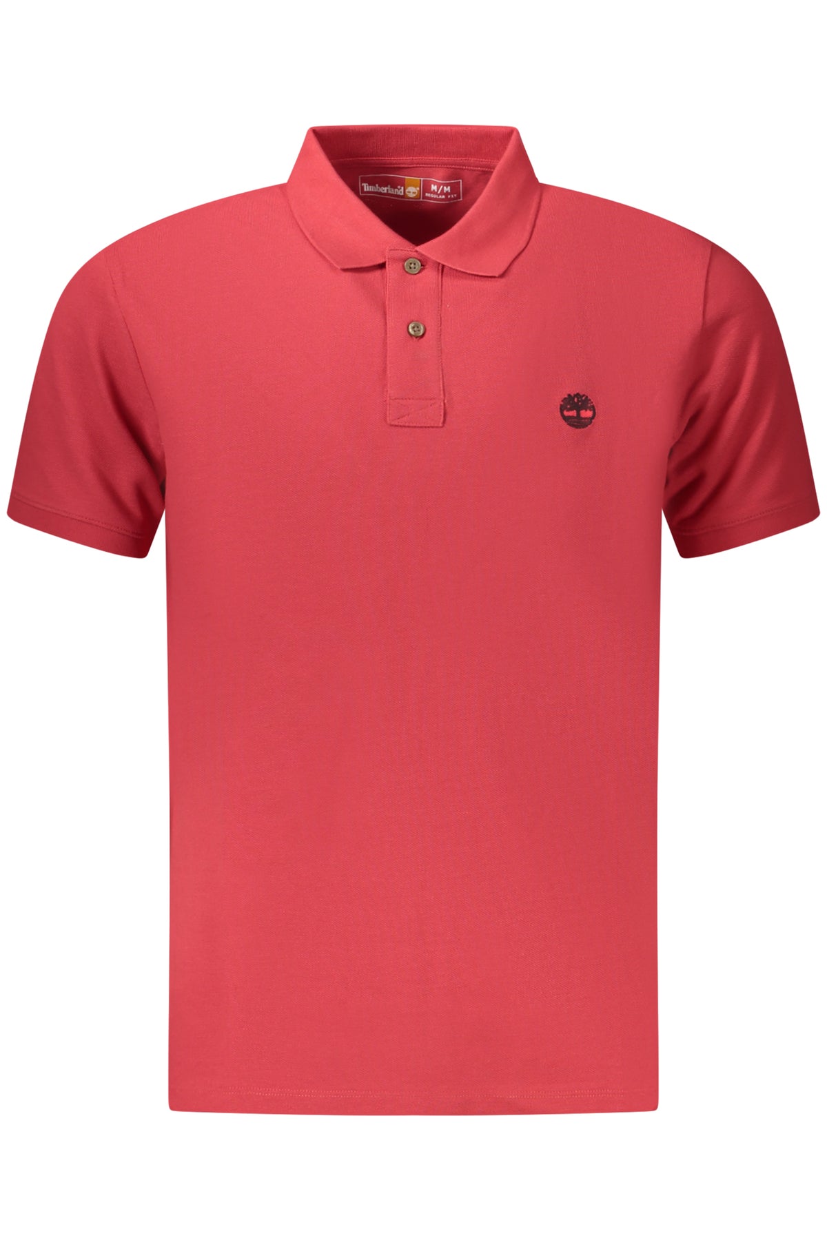 TIMBERLAND MEN'S SHORT-SLEEVE POLO SHIRT RED