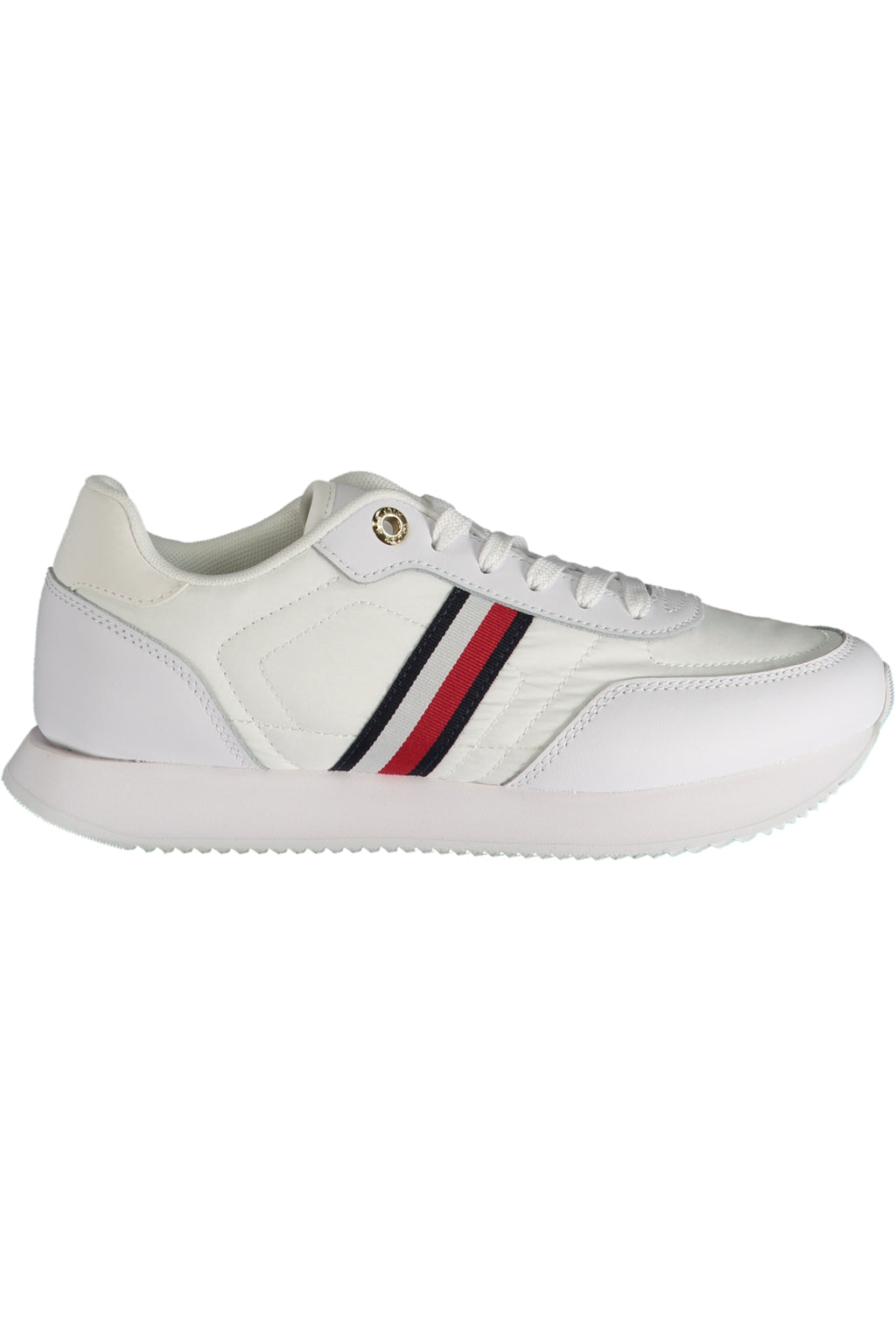 TOMMY HILFIGER WHITE WOMEN'S SPORTS SHOES