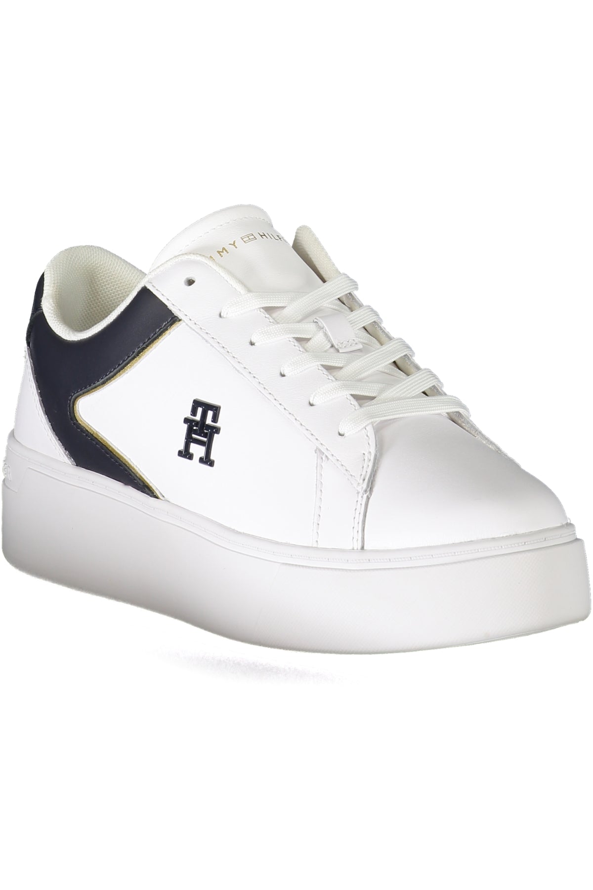 TOMMY HILFIGER WHITE WOMEN'S SPORTS SHOES