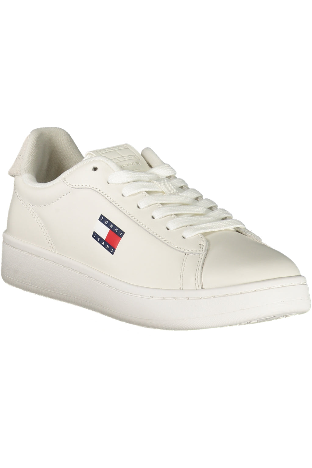 TOMMY HILFIGER WOMEN'S WHITE SPORTS SHOES