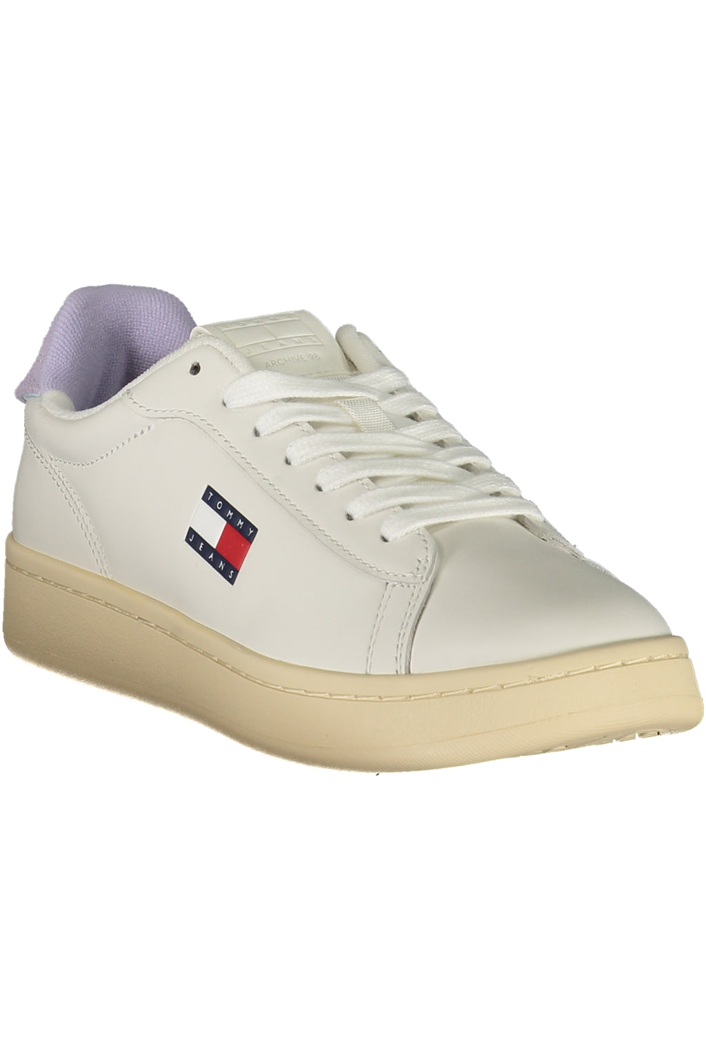 TOMMY HILFIGER WOMEN'S WHITE SPORTS SHOES