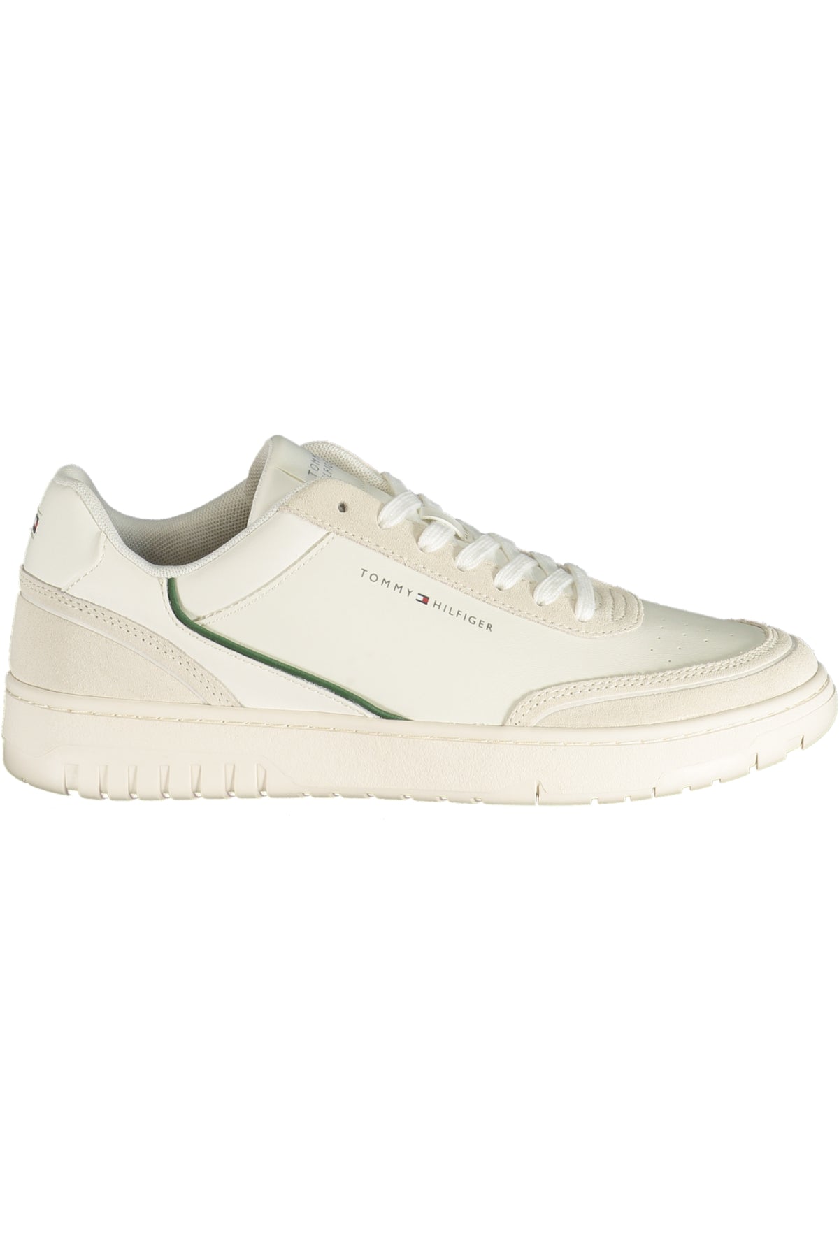 TOMMY HILFIGER MEN'S WHITE SPORTS SHOES