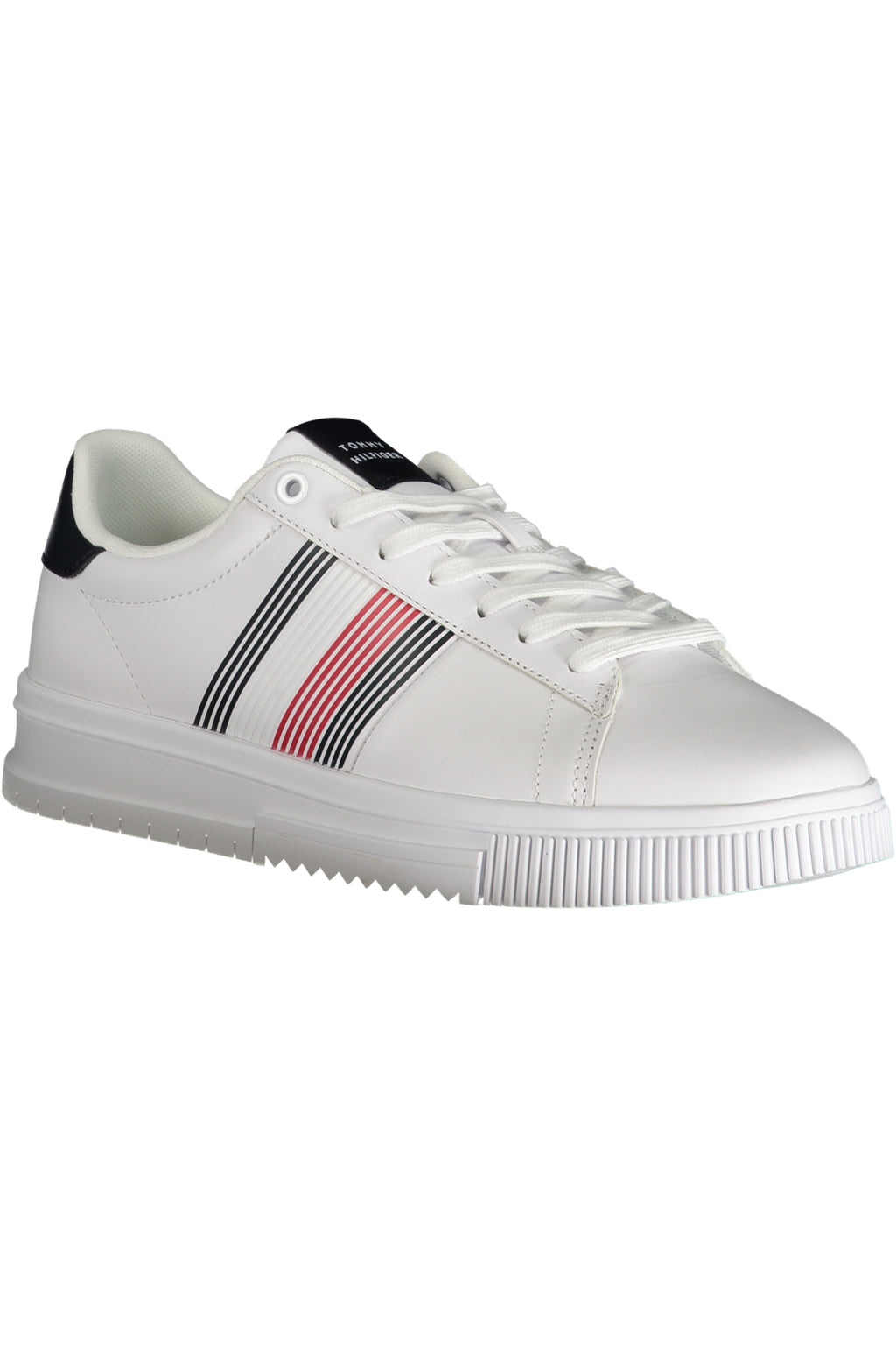 TOMMY HILFIGER MEN'S WHITE SPORTS SHOES