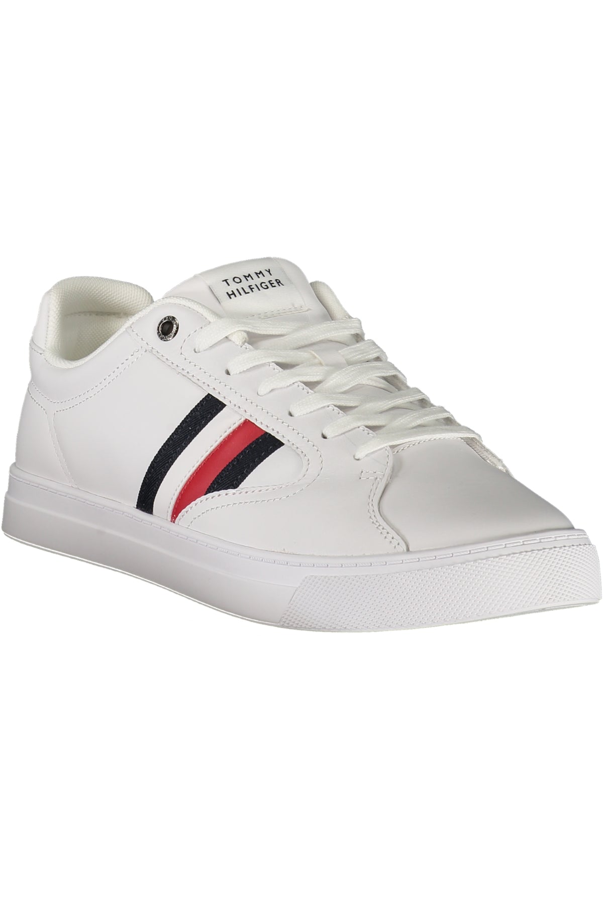 TOMMY HILFIGER MEN'S WHITE SPORTS SHOES